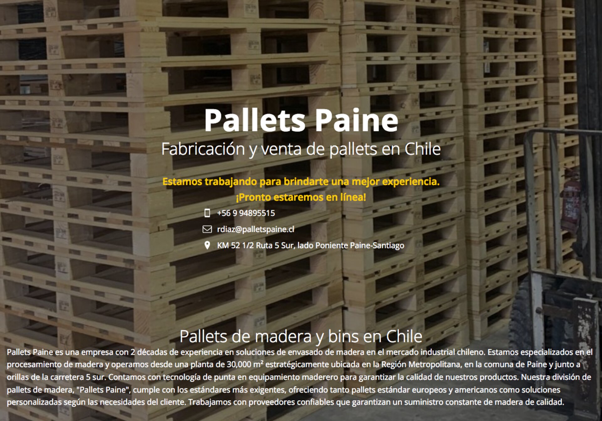 Pallet madera americanos