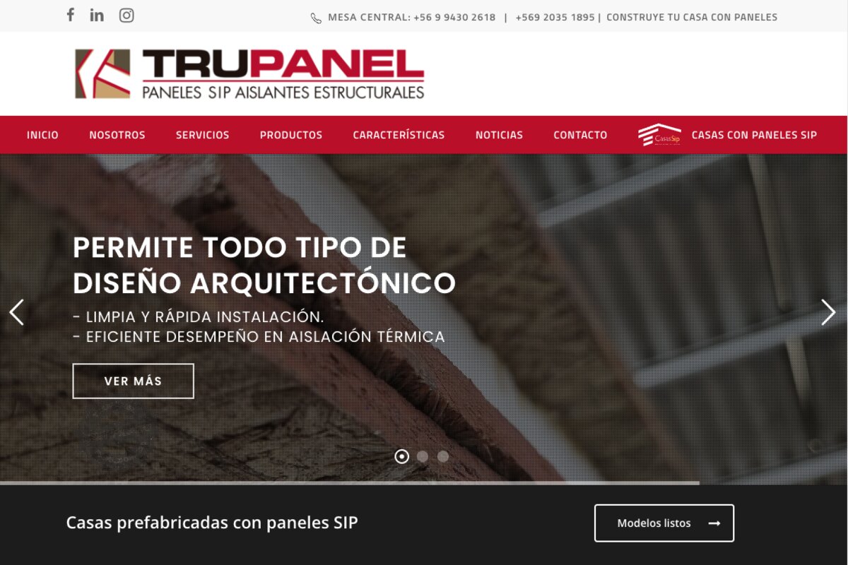 Paneles SIP casas prefabricadas